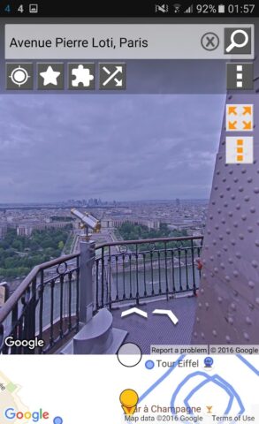 Street Panorama View для Android — скриншот 5