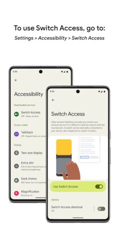Switch Access для Android — скриншот 2
