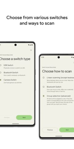 Switch Access для Android — скриншот 3