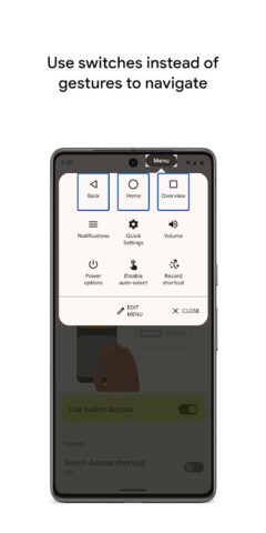 Switch Access для Android — скриншот 5