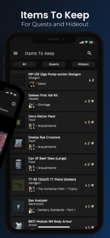 TRG: Tarkov Raid Guide for EFT для iOS — скриншот 5