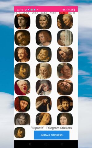 Telegram Stickers для Android — скриншот 4