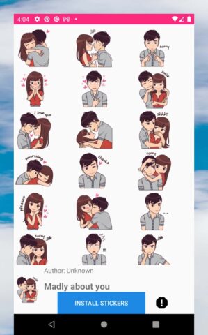 Telegram Stickers для Android — скриншот 5