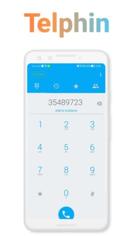 Телфин для Android — скриншот 1