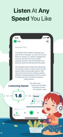 Text To Speech : Audio Books для iOS — скриншот 4