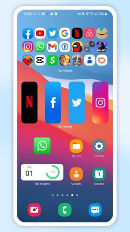 Top Widgets-万能小组件 для Android — скриншот 1