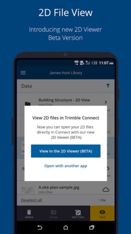 Trimble Connect для Android — скриншот 1