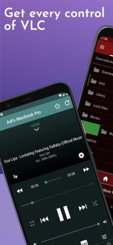 VLC Mobile Remote — PC & Mac для Android — скриншот 1