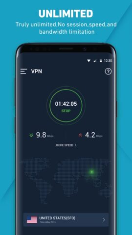 VPN — быстрый безопасный ВПН для Android — скриншот 2