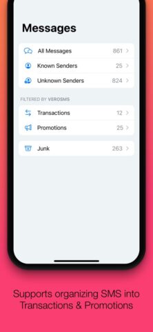 VeroSMS для iOS — скриншот 4