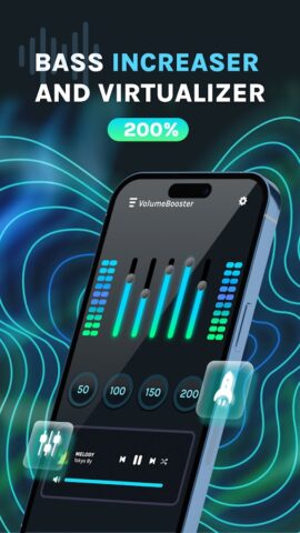 Усилитель громкости и баса для Android — скриншот 1