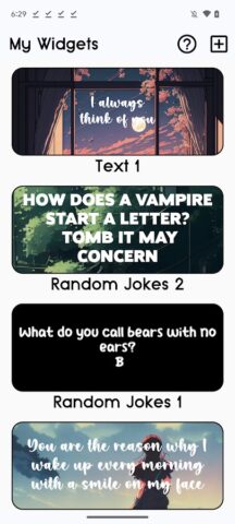 Widget Maker — Create Widgets для Android — скриншот 1