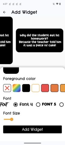 Widget Maker — Create Widgets для Android — скриншот 4