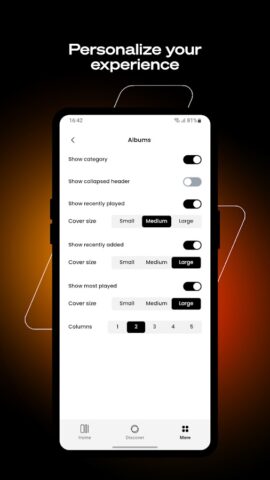 Winamp для Android — скриншот 3