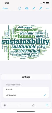 Wordcloud by Wordsalad для iOS — скриншот 4