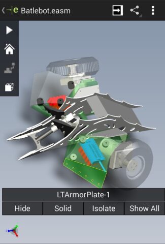 eDrawings для Android — скриншот 3