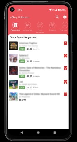 eShop Collection: Deals для Android — скриншот 1