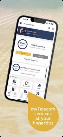myTelecom для Android — скриншот 2