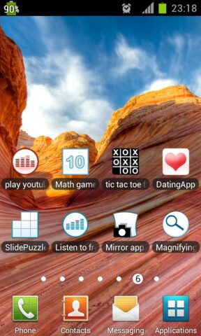 show battery percentage для Android — скриншот 1