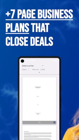 AI Business Plan Generator для Android — скриншот 4