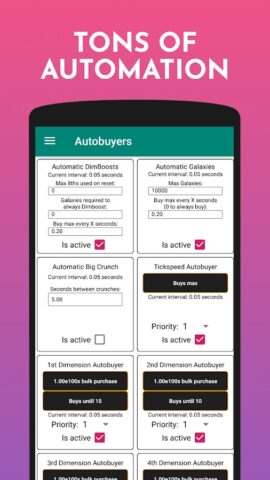 Измерения Антиматерии для Android — скриншот 4