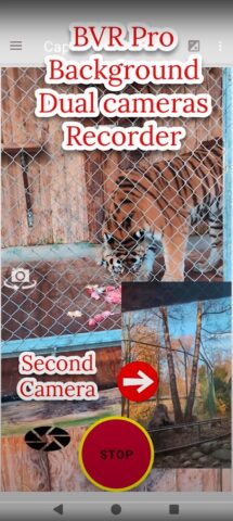 Background Video Recorder Pro для Android — скриншот 2