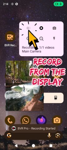 Background Video Recorder Pro для Android — скриншот 5