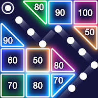 Bricks Breaker — Glow Balls для Android