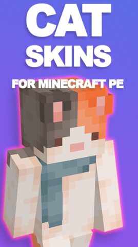 Cat Skin For Minecraft PE для Android — скриншот 1
