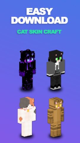 Cat Skin For Minecraft PE для Android — скриншот 2