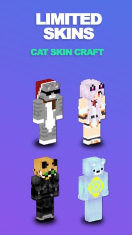Cat Skin For Minecraft PE для Android — скриншот 4