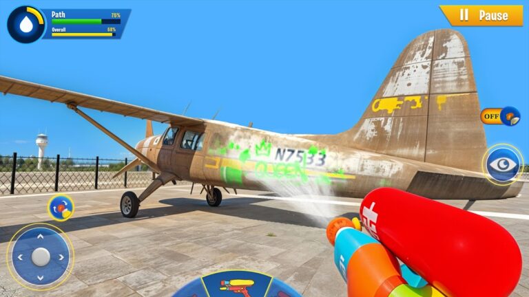 Власть мойка чистый симулятор для Android — скриншот 4