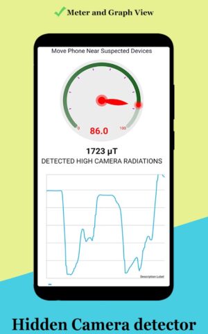 Hidden Camera Detector Finder для Android — скриншот 2