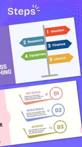 Infographic Maker для Android — скриншот 3