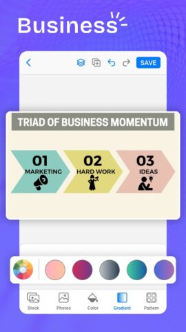 Infographic Maker для Android — скриншот 5