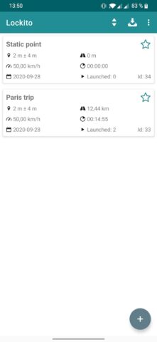 Lockito – GPS itinerary faker для Android — скриншот 1