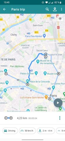 Lockito – GPS itinerary faker для Android — скриншот 3