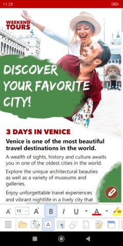 Office NX: TextMaker для Android — скриншот 1