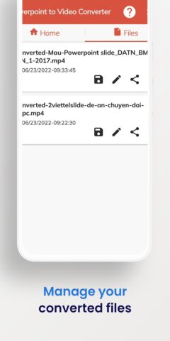 Преобразовать PPTX в видео для Android — скриншот 4