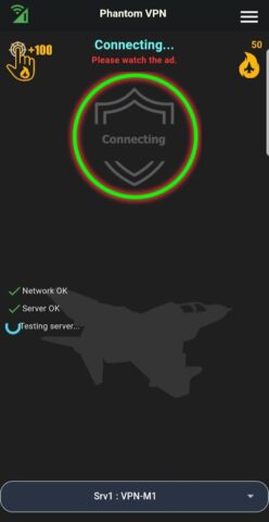 Phantom VPN для Android — скриншот 3
