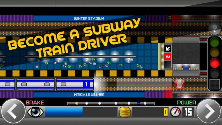 Subway Simulator 2D для Android — скриншот 1