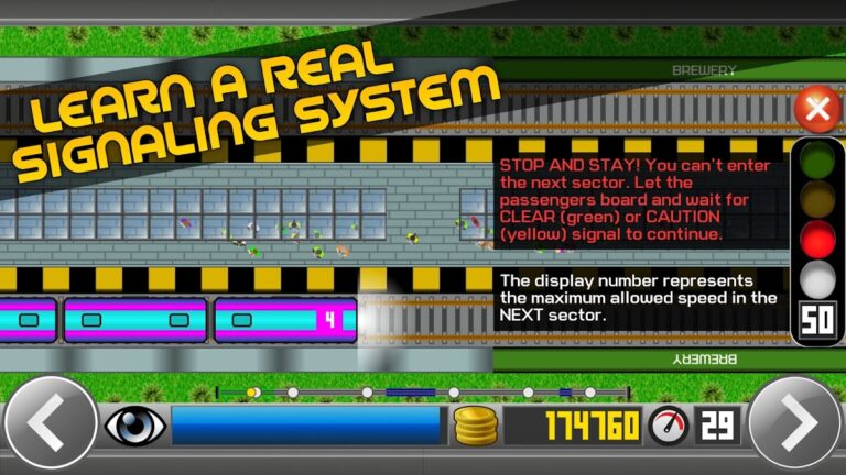 Subway Simulator 2D для Android — скриншот 4