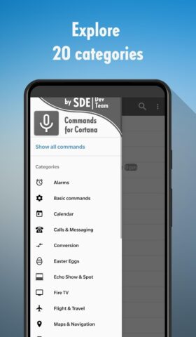 Voice Commands for Cortana для Android — скриншот 3