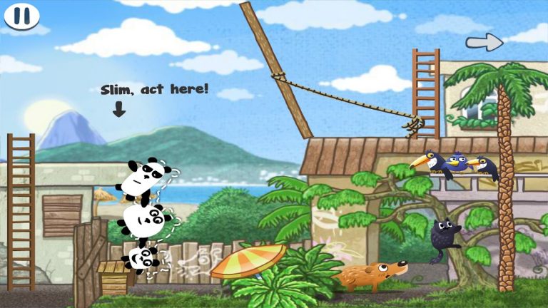 3 Pandas Brazil Samba Adventur для Android — скриншот 3