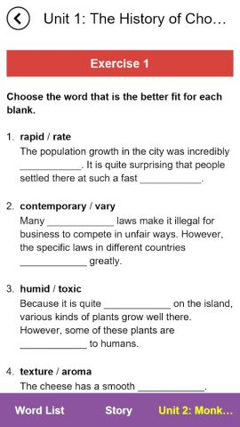 4000 Essential English Words 4 для Android — скриншот 5