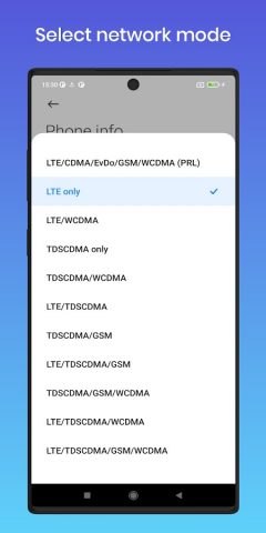 Только 4G: принудительно LTE для Android — скриншот 3
