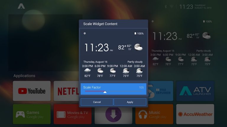 ATV Ланчер Про для Android — скриншот 5