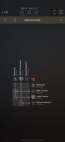 AUM — Audio Mixer для iOS — скриншот 4