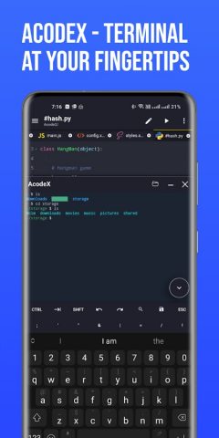 Acode — code editor | FOSS для Android — скриншот 4
