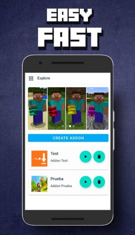 Addons Maker for Minecraft PE для Android — скриншот 3